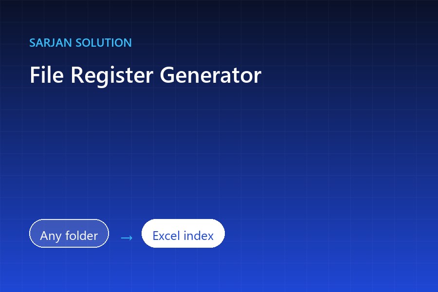 File Register Generator
