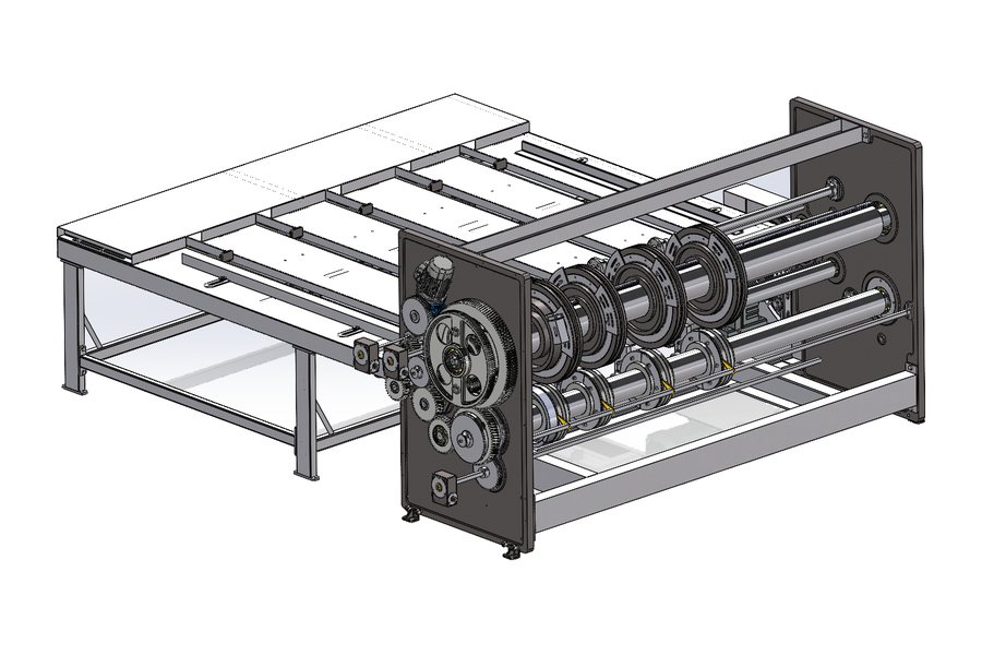 Carton Cutting & Sizing Machine — Packaging project by Sarjan Solution (view 1 of 6)