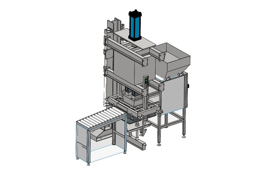 Hydraulic Press With Automatic Feeder — Metal Forming project by Sarjan Solution (view 3 of 3)