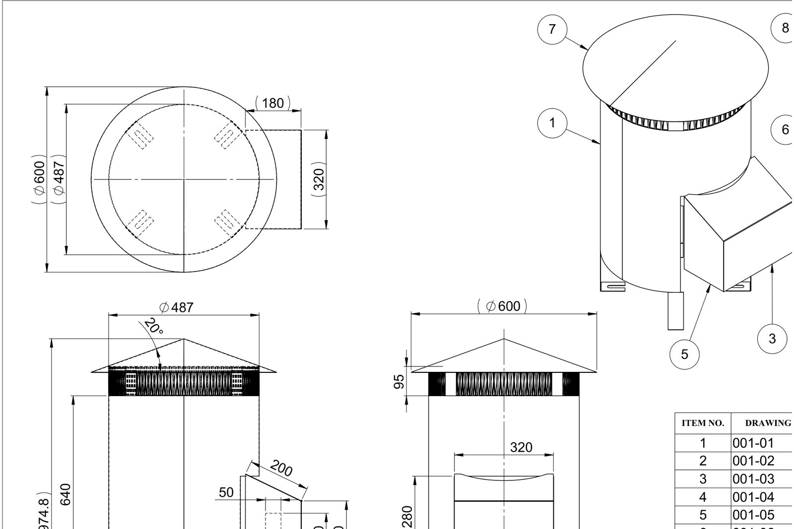 Pump Motor Canopies for a Process Plant — additional view